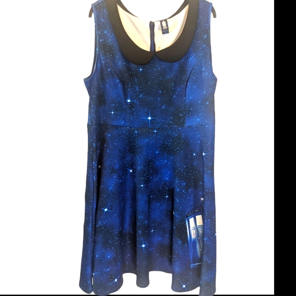 torrid Dresses & Skirts - Torrid Dr. Who TARDIS fit/flare dress sz 18-20